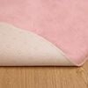 vidaXL Fusk-kaninp&auml;lsmatta Olite Rosa &Oslash; 200 cm Polyester