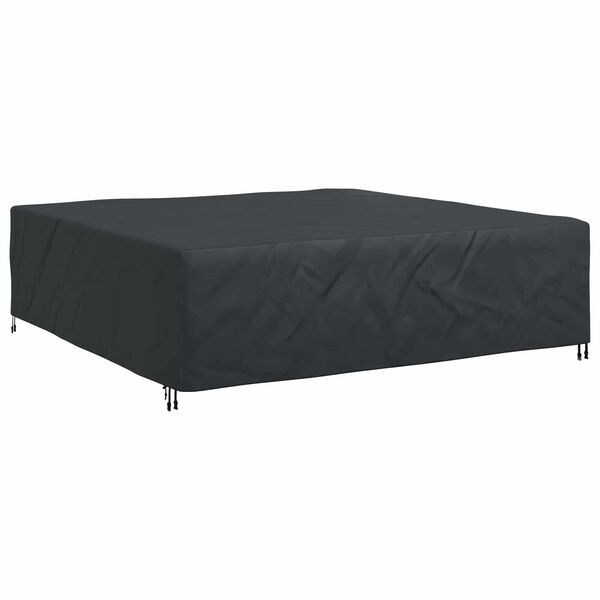vidaXL M&ouml;bel&ouml;verdrag Enf&auml;rgad Svart 275 x 275 x 70 cm 600D