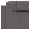 vidaXL Bed Frame "Viana" without Mattress Grey 80x200 cm Faux Leather