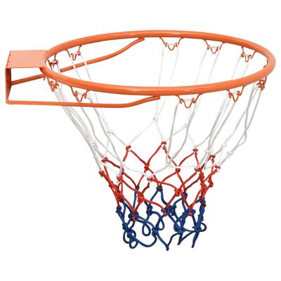 vidaXL Basketring orange 39 cm stål