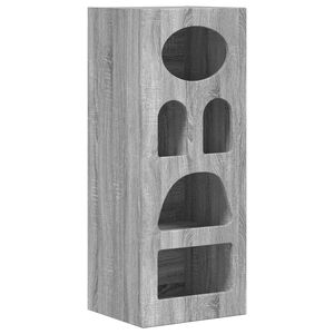 vidaXL Sideboard Gr&aring; Sonoma 40 x 35 x 100,5 cm Konstruerat tr&auml;