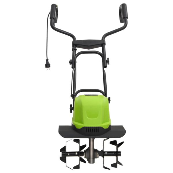 vidaXL Jordfr&auml;s med 4 knivar elektrisk 800 W