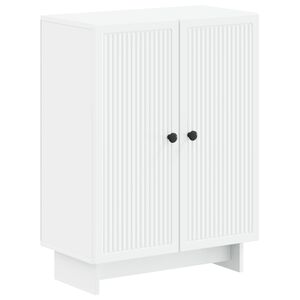 vidaXL Badrumsskrubb EDE Vit 59,5 x 31 x 80 cm Konstruerat tr&auml;