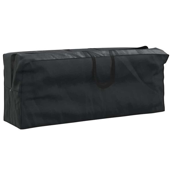 vidaXL Utomhus Förvaringsväska Svart 125 x 32 x 50 cm 210D Oxford Tyg