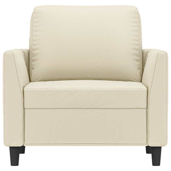 vidaXL F&aring;t&ouml;lj Gr&auml;ddvit 60 cm konstl&auml;der