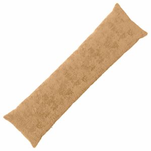 vidaXL Kudd&ouml;verdrag HEERLEN Taupe 40 x 145 cm Faux Kaninp&auml;ls