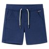 vidaXL Barnshorts med sn&ouml;re m&ouml;rkbl&aring; 104