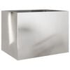 vidaXL Odlingsl&aring;da silver 62x47x46 cm rostfritt st&aring;l