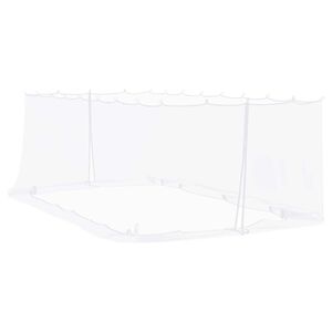 vidaXL Myggn&auml;t f&ouml;r lusthus 220 mesh Vit 6 x 3 x 2 m Polyester