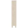 vidaXL Cd-hylla HAMAR honungsbrun 45x18x100 cm massiv furu