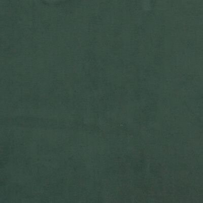 vidaXL Sänggavel med kanter mörkgrön 83x16x78/88 cm sammet