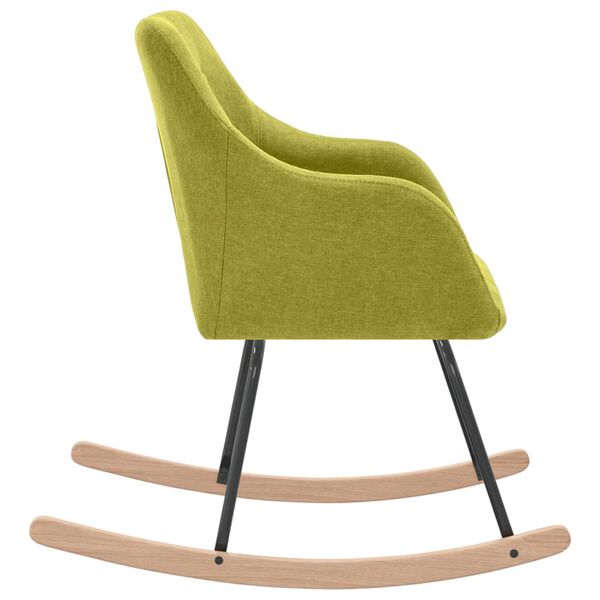 vidaXL Gungstol gr&ouml;n tyg