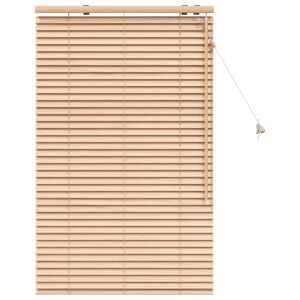 vidaXL Persienn Eklook 90 x 130 cm 35 mm Massivt Paulownia-tr&auml;