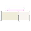 vidaXL Inf&auml;llbar sidomarkis 80x300 cm gr&auml;ddvit