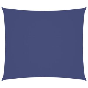 vidaXL Solsegel oxfordtyg rektangul&auml;rt 2x2,5 m bl&aring;