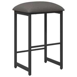 vidaXL Barpall Ljusgr&aring; 40 x 32 x 64 cm Konstruerat tr&auml;