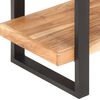 vidaXL Bokhylla med 4 hyllor 120x40x180 cm massivt akaciatr&auml;