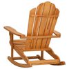 vidaXL Gungstol adirondack massiv teak