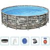 Bestway Pool med tillbeh&ouml;r Power steel 488x122 cm