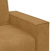 vidaXL Soffa 2-sits brun 180x78x84 cm sammet
