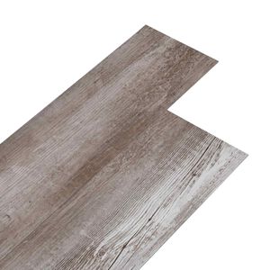 vidaXL Sj&auml;lvklistrande PVC-golvplankor 30,5 x 61 cm 28 pcs PVC