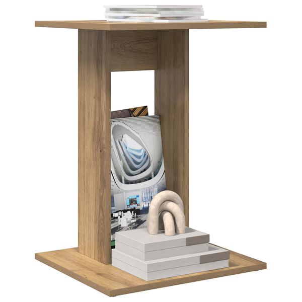 vidaXL Sidobord Artisan Ek 45 x 40 x 62,5 cm Konstruerat tr&auml;