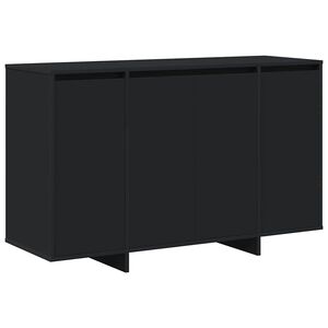 vidaXL Sideboard Svart 120 x 41 x 75 cm Konstruerat tr&auml;