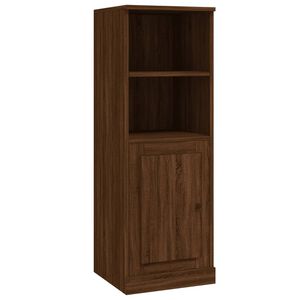 vidaXL Sk&aring;p brun ek 36x35,5x103,5 cm konstruerat tr&auml;