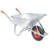 vidaXL Skottk&auml;rra 90 L 150 kg galvaniserad st&aring;l och plast