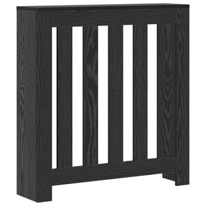 vidaXL Radiatorlock Svart ek 78 x 20 x 82 cm Konstruerat tr&auml;