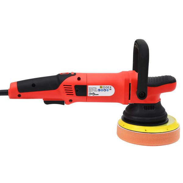 vidaXL Excentrisk polermaskin med tillbehör 21 mm 1000 W