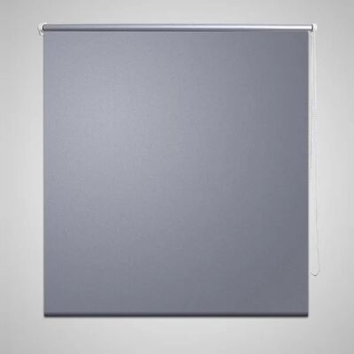 vidaXL Rullgardin för mörkläggning 160 x 230 cm grå
