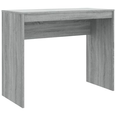 vidaXL Skrivbord grå sonoma 90x40x72 cm konstruerat trä
