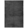 vidaXL Matta IZA kort lugg skandinavisk look antracit 160x230 cm