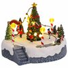 vidaXL Julby dekoration 22 x 21,5 x 17 cm Plast Flerf&auml;rgsdesign