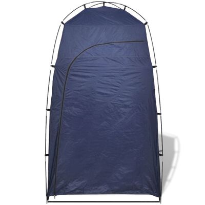 vidaXL Dusch/WC/omklädnings-tält blå