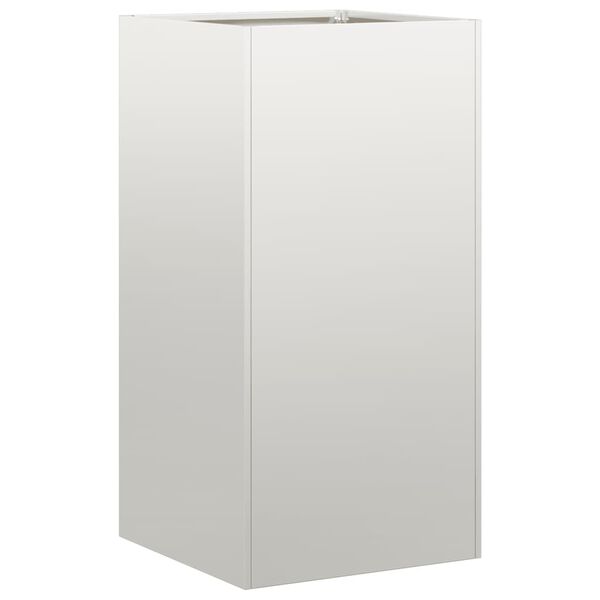 vidaXL Planteringsk&auml;rl 40x40x80 cm rostfritt st&aring;l