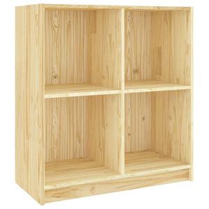 vidaXL Sk&auml;nk 70x33x76 cm massiv furu
