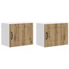 vidaXL Diskmaskin panel Kalmar 2 pcs Artisan Ek 50 x 31 x 40 cm