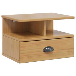 vidaXL Nattduksbord HILL Honung brun 40 x 31 x 27 cm Massivt furu