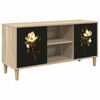 vidaXL TV-sk&aring;p BREMEN 102 x 33 x 50 cm Sonoma-ek Konstruerat tr&auml;