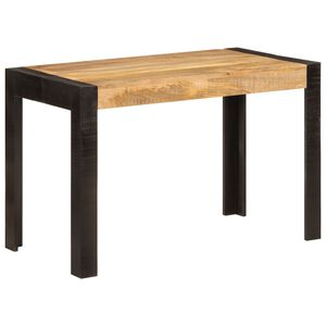 vidaXL Matbord 120x60x76 cm massivt mangotr&auml;