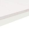 vidaXL Kaffeebord Vit 40 x 40 x 36 cm Massiv furu