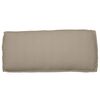 vidaXL Palldyna f&ouml;r sits / ryggst&ouml;d Taupe 120 x 50 x 12 cm Oxford tyg