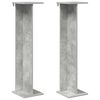 vidaXL V&auml;xtst&auml;ll BetongGr&aring; 25 x 25,5 x 100,5 cm Konstruerat tr&auml;
