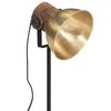 vidaXL Skrivbordslampa 25 W antik m&auml;ssing 17x17x50 cm E27