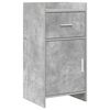 vidaXL Sideboard Betonggr&aring; 40 x 36 x 80 cm Konstruerat tr&auml;