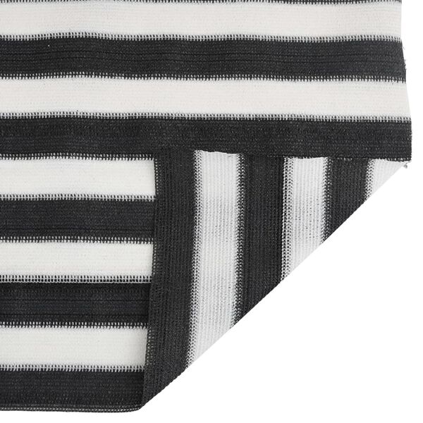 vidaXL Insynsskyddsn&auml;t antracit och vit 1x10 m HDPE 75 g/m&sup2;