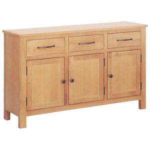 vidaXL Sideboard Brun 112 x 33.5 x 70 cm Solitt Ektr&auml;