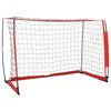 vidaXL Fotbollsm&aring;l 184x91x124,5 cm st&aring;l